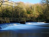 P3050258REVD1  An alternate view of Standlynch Weir - with a long exposure